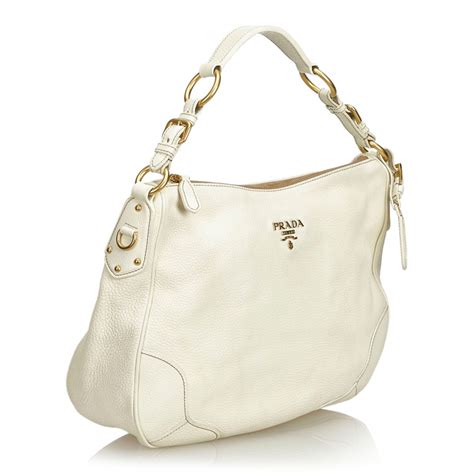 prada bag white|vintage white prada bag.